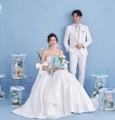 郑州婚纱摄影排名前十，非常受欢迎的缎面婚纱